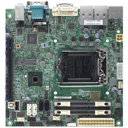 ซุปเปอร์ไมโคร X10SLL-S Socket LGA1150 Intel C222 Express PCH Chipset Micro-ATX